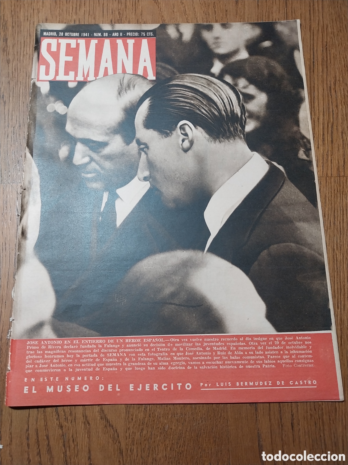 Coleccionismo de Revistas y Peri&oacute;dicos: SEMANA 1941HACIA LA RENDICI&Oacute;N DE SAN PETERSBURGO. GENERALES ALEMANES . EL MUSEO DEL EJERCITO