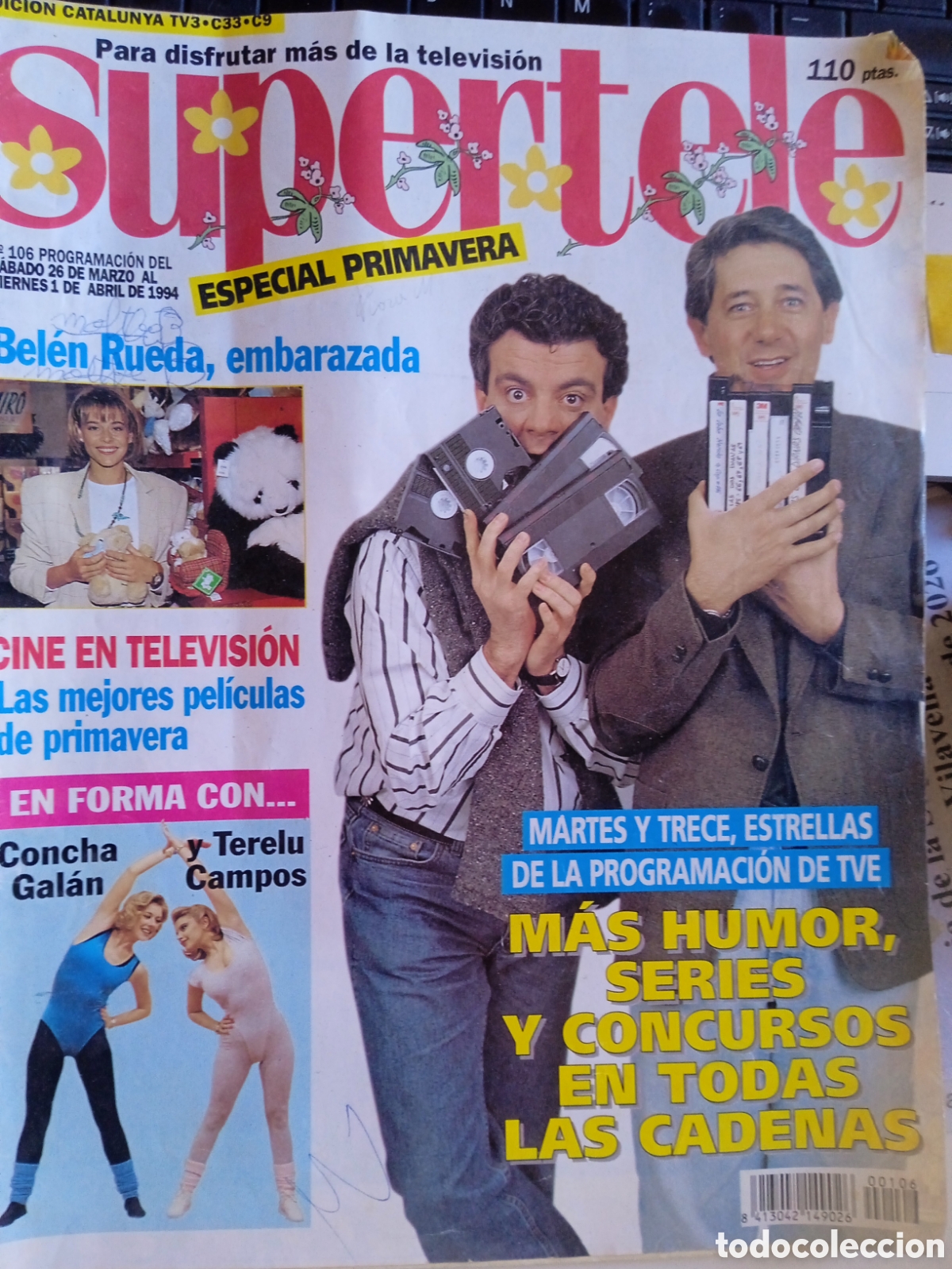Collection Magazines and Newspapers: SUPERTELE especial Primavera n&deg;106 Bel&eacute;n Rueda Jos&eacute; Mar&iacute;a I&ntilde;igo Fog Melrose Place