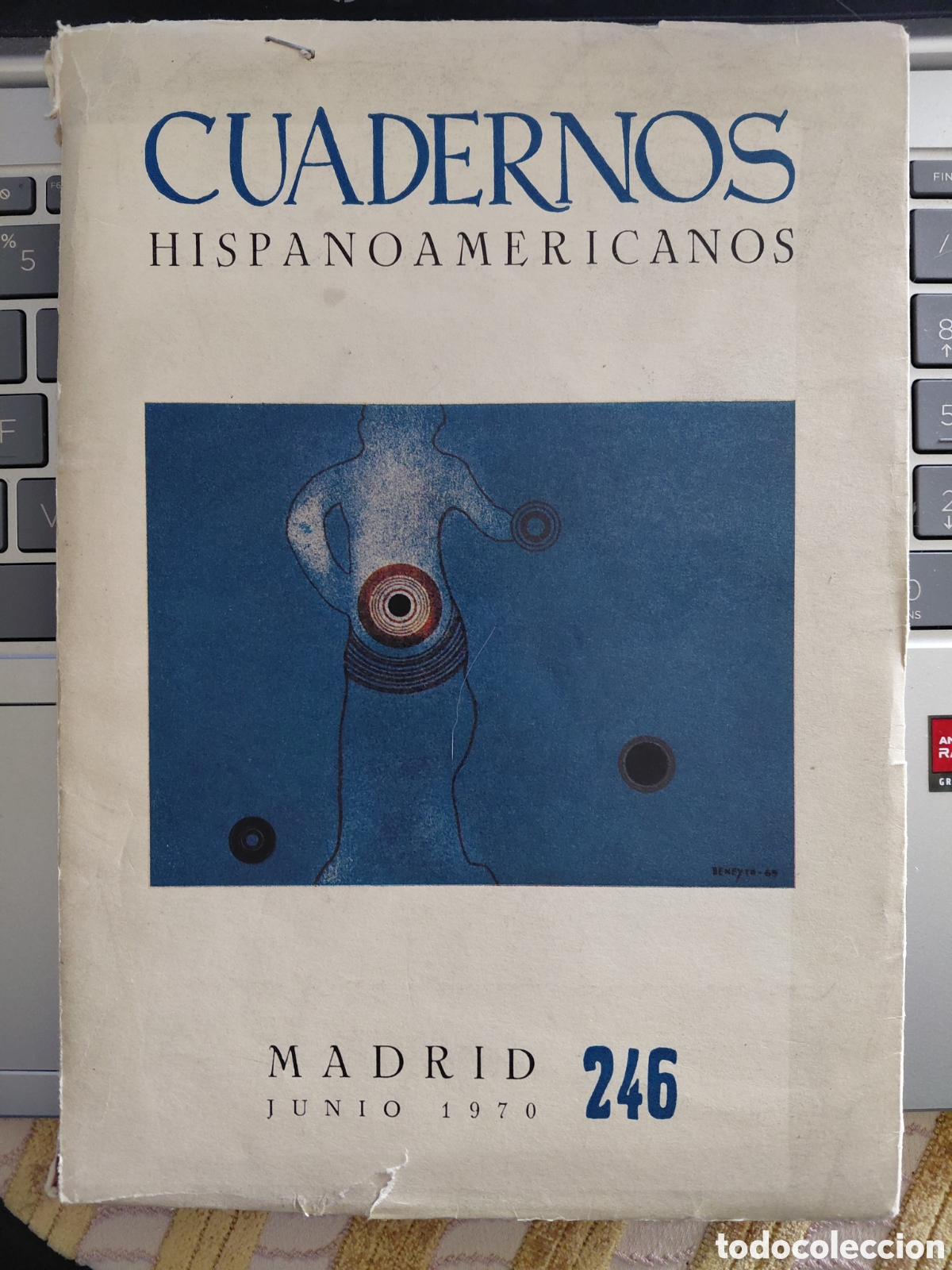 Collectionnisme de Revues et Journaux: Cuadernos Hispanoamericanos, Madrid, junio 1970, n&ordm; 246
