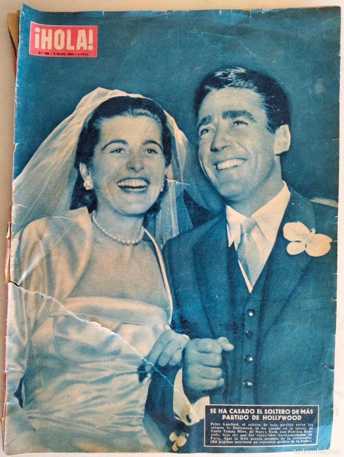 Coleccionismo de Revistas y Peri&oacute;dicos: ANTIGUA REVISTA HOLA, N&ordm; 506, A&Ntilde;O 1954