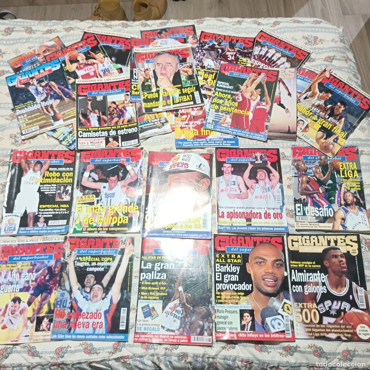 Collectionnisme de Revues et Journaux: LOTE REVISTAS GIGANTES DEL BASKET 1995