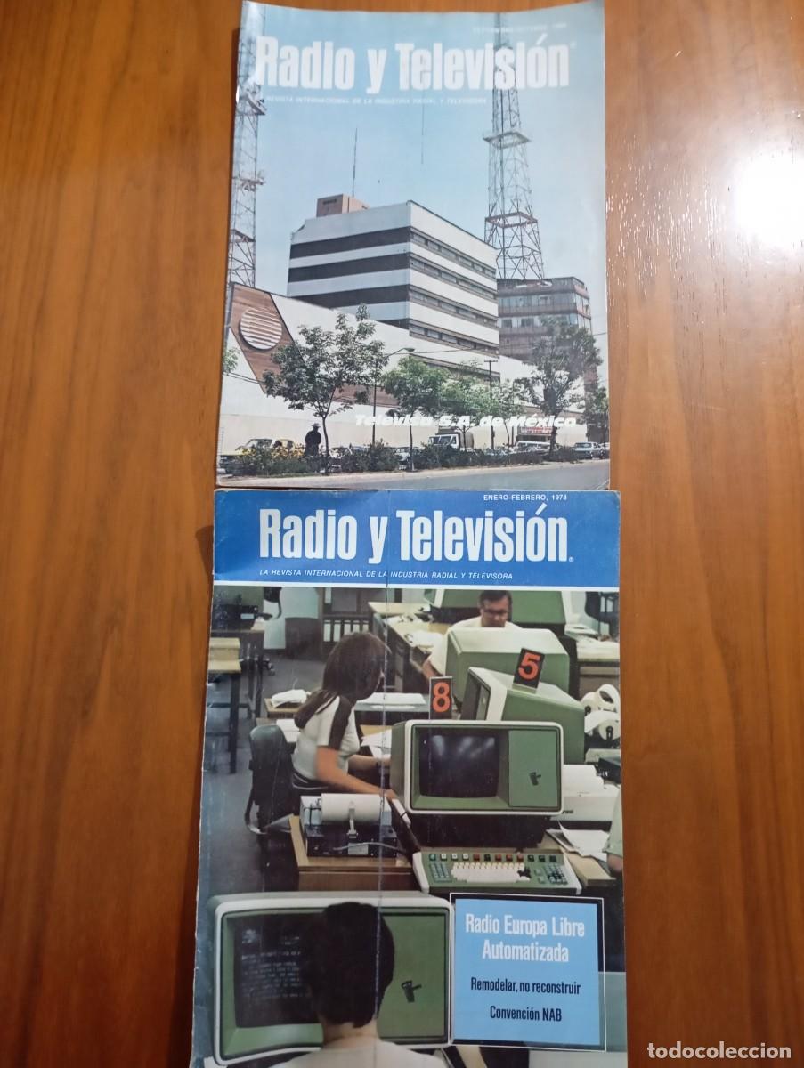 Colecionismo de Revistas e Jornais: LOTE 2 REVISTAS RADIO Y TELEVISON TELEVISA S.A. DE MEXICO