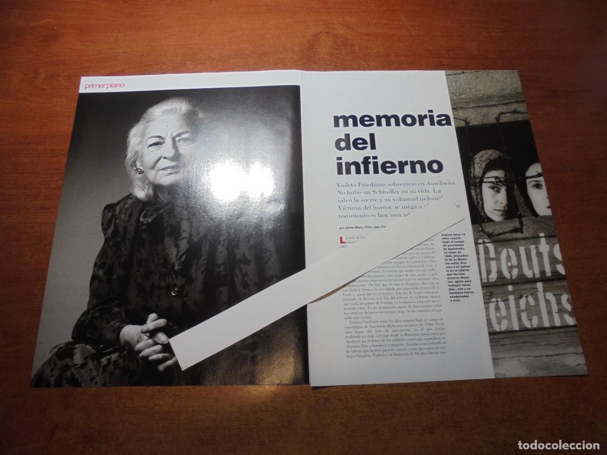 Coleccionismo de Revistas y Peri&oacute;dicos: RETAL 1994: VIOLETA FRIEDMAN SUPERVIVIENTE DE AWSCHWITZ.
