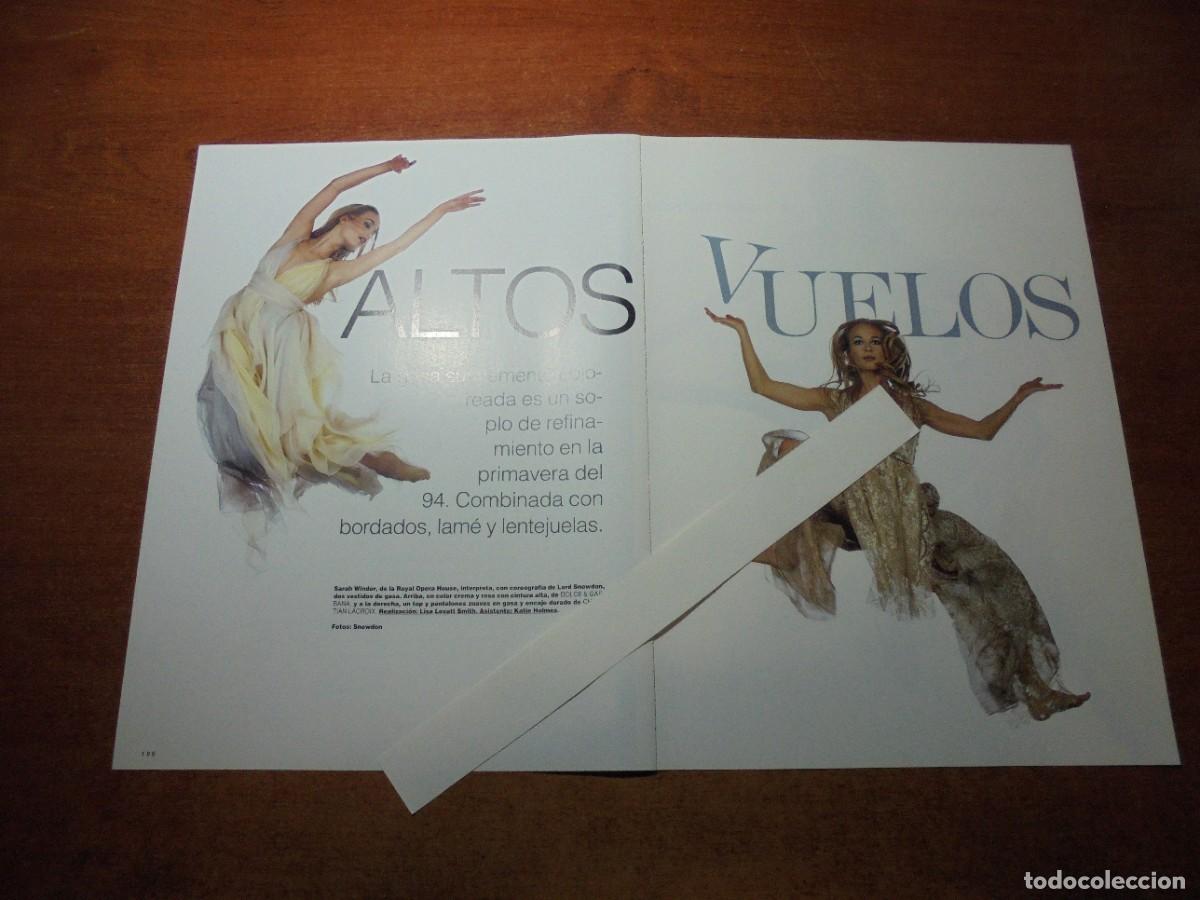 Coleccionismo de Revistas y Peri&oacute;dicos: RETAL 1994: MODA GASA, BORDADOS, LAM&Eacute; Y LENTEJUELAS. ALTOS VUELOS. SARAH WINDOR.