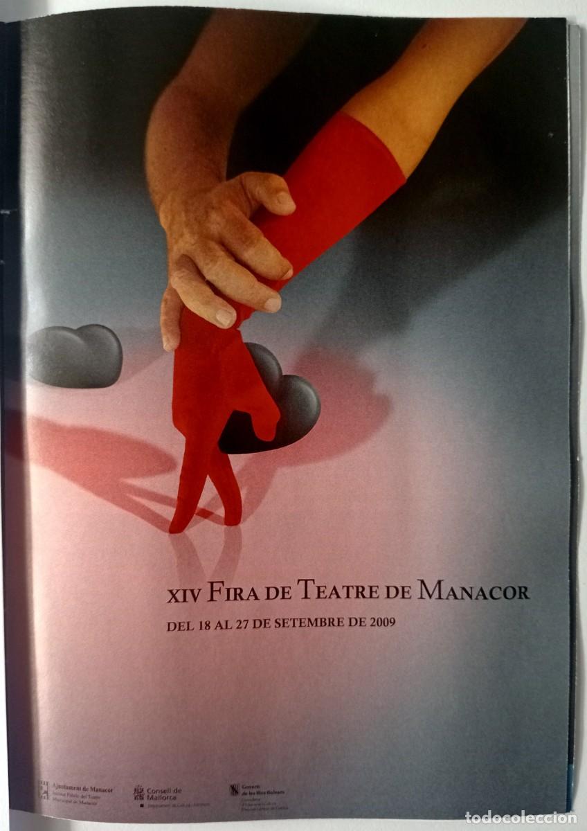 Coleccionismo de Revistas y Peri&oacute;dicos: ANUNCIO REVISTA XIV FERIA DEL TEATRO DE MANACOR 2009