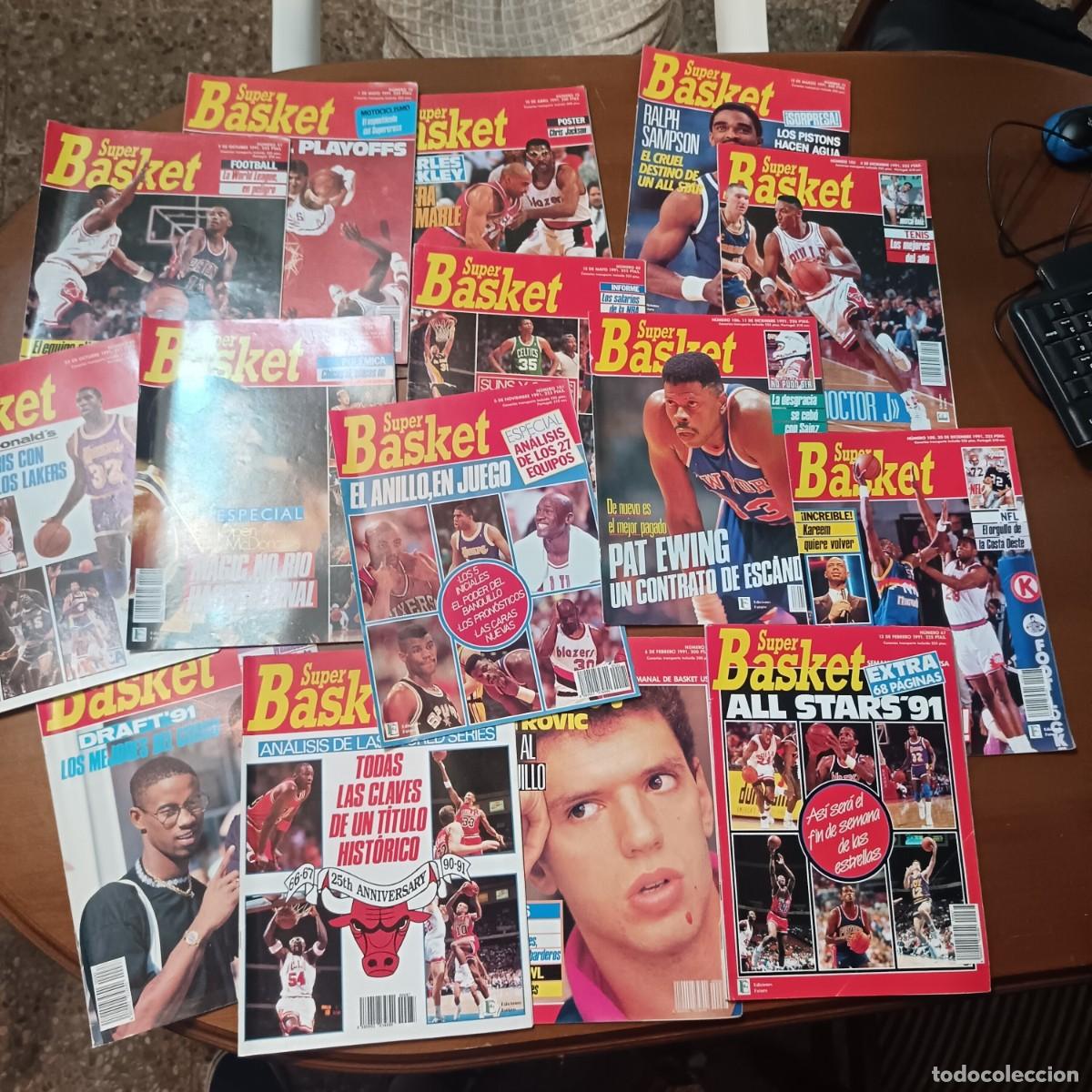 Collectionnisme de Revues et Journaux: LOTE REVISTA SUPERBASKET 1991