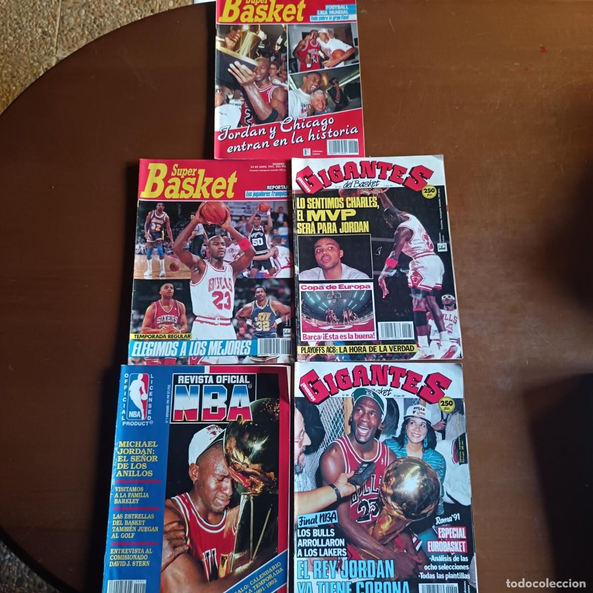 Coleccionismo de Revistas y Peri&oacute;dicos: LOTE REVISTAS MICHAEL JORDAN 1991