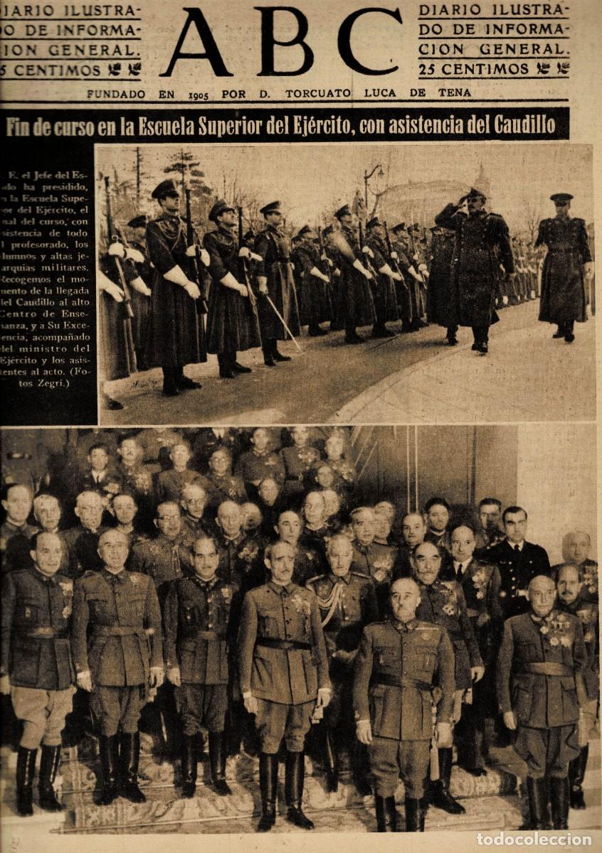 Coleccionismo de Revistas y Peri&oacute;dicos: PERIODICO ABC MADRID-SEVILLA 22 DE DICIEMBRE DE 1942 N&ordm; 12283. A-ABC-0775