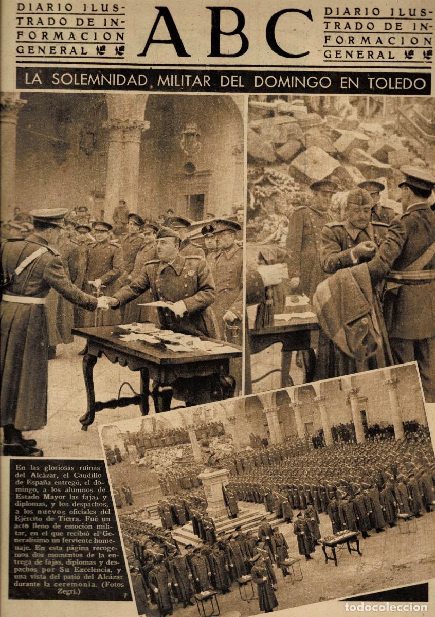 Coleccionismo de Revistas y Peri&oacute;dicos: PERIODICO ABC MADRID-SEVILLA 23 DE DICIEMBRE DE 1942 N&ordm; 12284. A-ABC-0776