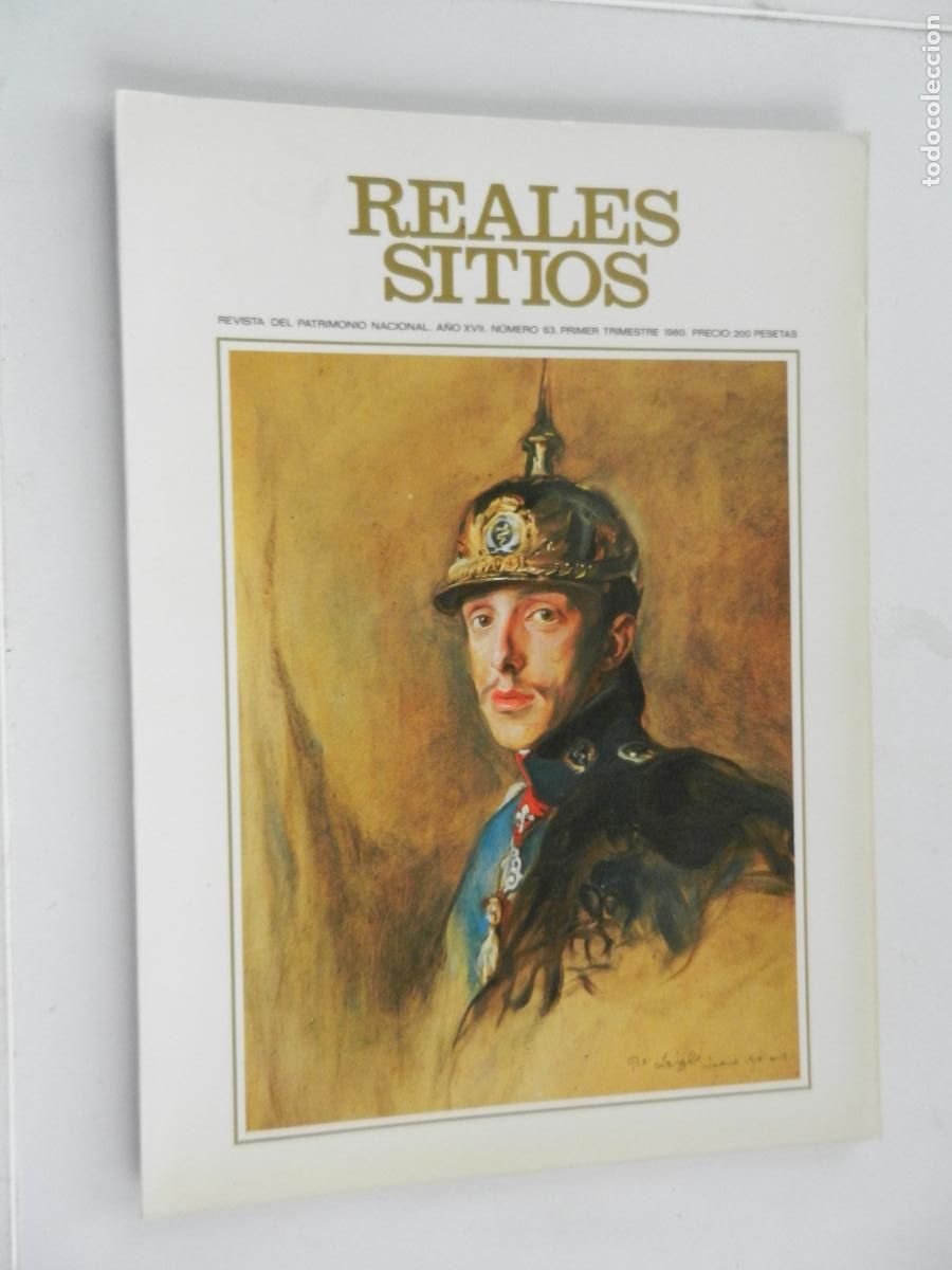 Coleccionismo de Revistas y Peri&oacute;dicos: REALES SITIOS - REVISTA DEL PATRIMONIO NACIONAL N&ordm; 63 -1ER. TRIMESTRE 1980 -