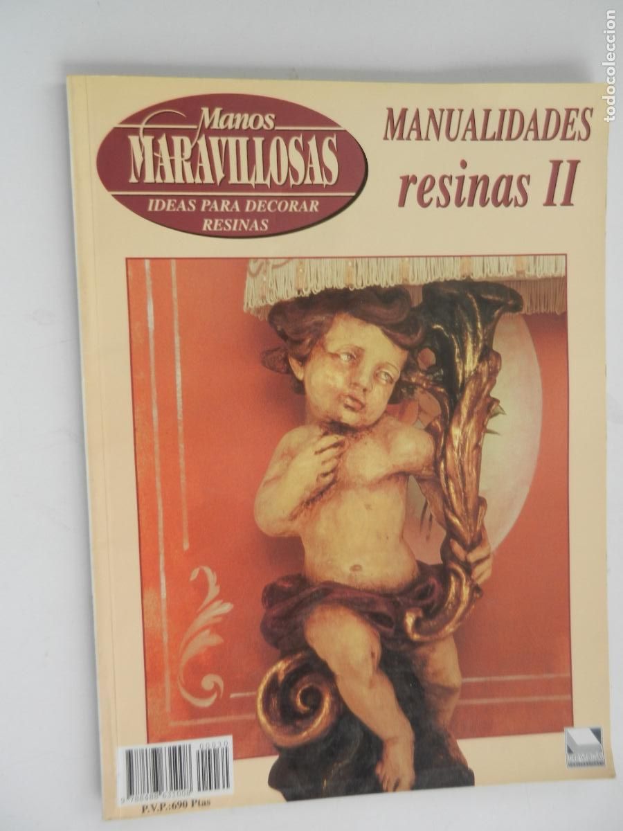 Collectionnisme de Revues et Journaux: MANOS MARAVILLOSAS REVISTA N&ordm; 30 - MANUALIDADES - RESINAS II