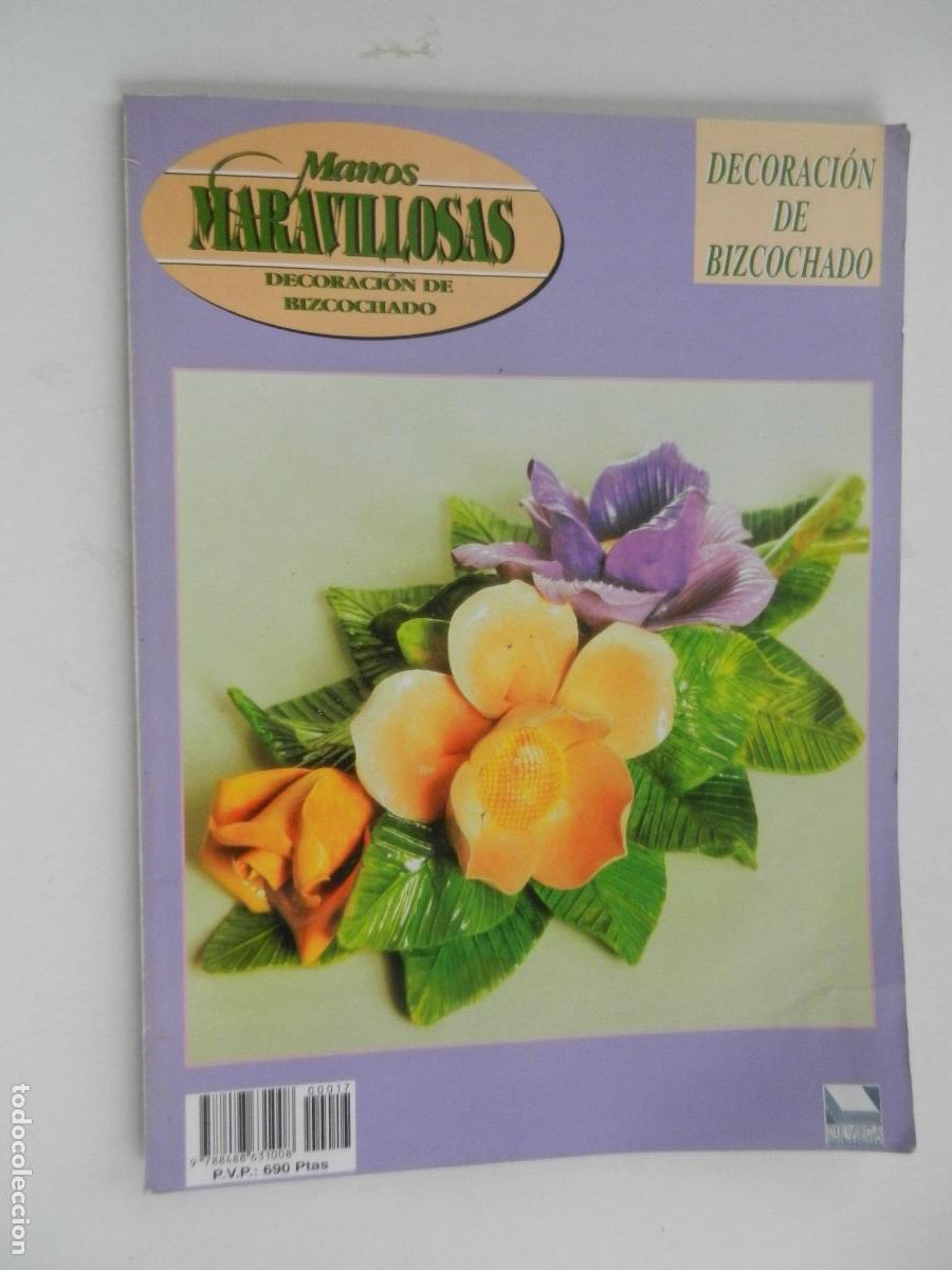 Coleccionismo de revistas y peri&oacute;dicos: MANOS MARAVILLOSAS REVISTA N&ordm; 17 -DECORACION DE BIZCOCHADO
