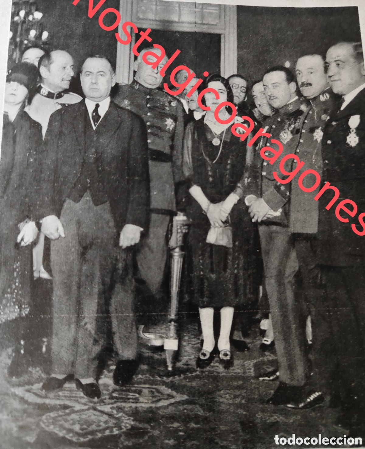 Coleccionismo de Revistas y Peri&oacute;dicos: Madrid emba Cuba Kholy,Gral Primo Rivera, aviador Franco y Ruiz Alda foto revista princsiglo XX 192B