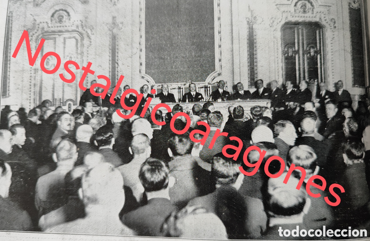 Collectionnisme de Revues et Journaux: Madrid asamblea cerealista ministro Mart&iacute;nez Anido foto revista princ siglo XX 192B