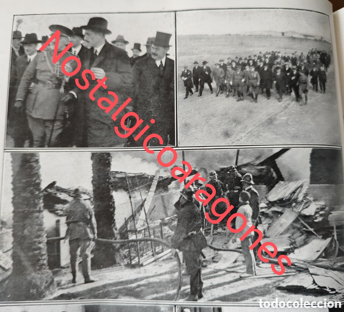 Collection Magazines and Newspapers: Cartagena Castillo aerop Alcazares Valencia incendio fabrica Miralles foto revist princ sig XX 192B