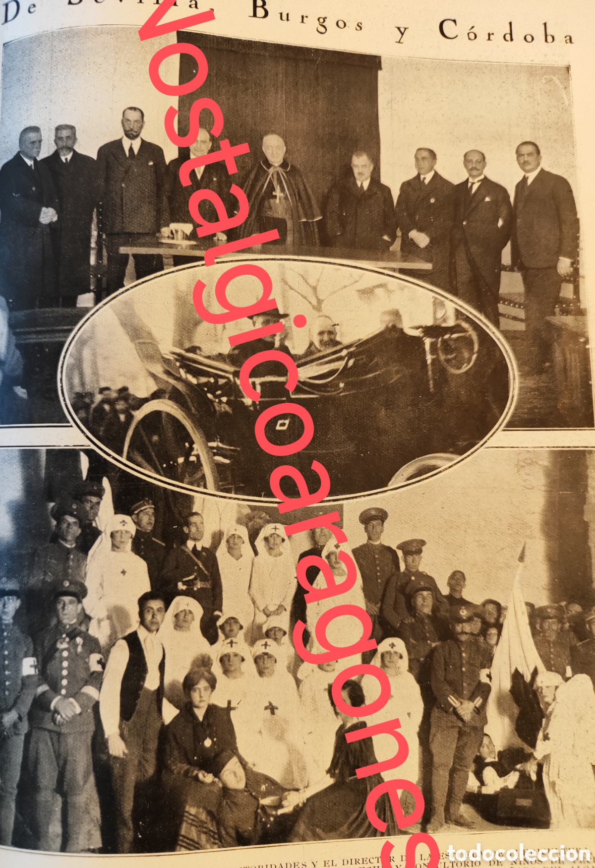 Coleccionismo de Revistas y Peri&oacute;dicos: Sevilla, Burgos, C&oacute;rdoba Cruz roja festival &ntilde;