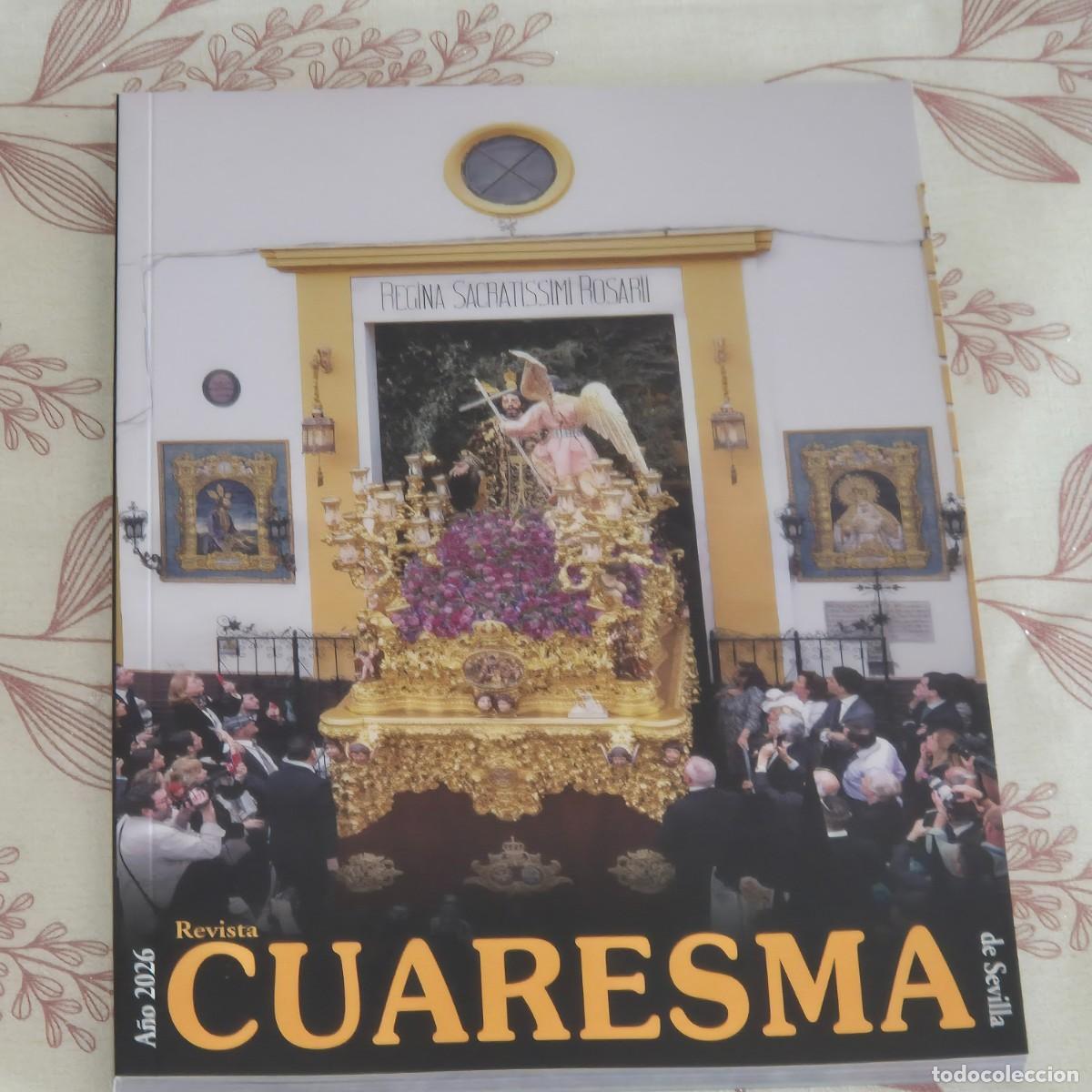 Coleccionismo de Revistas y Peri&oacute;dicos: REVISTA CUARESMA DE SEVILLA 2026, PORTADA PASO DE LA ORACI&Oacute;N EN EL HUERTO, HDAD. MONTESI&Oacute;N, LEER