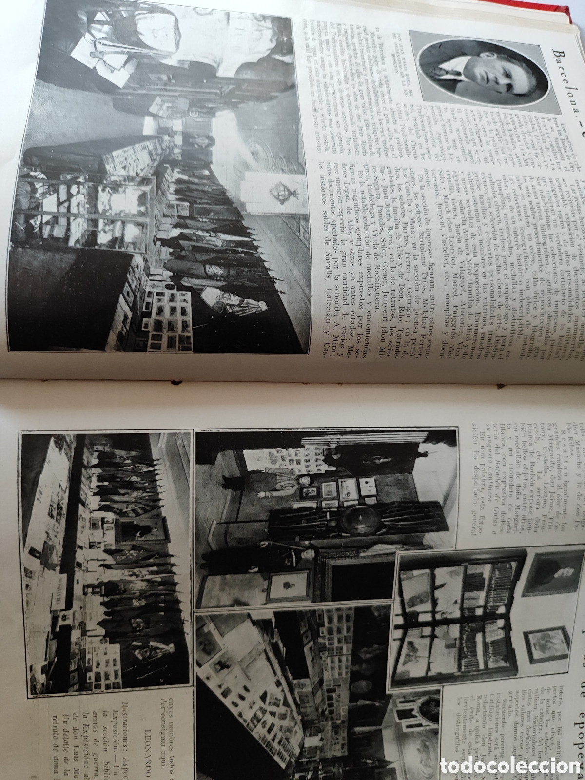 Coleccionismo de Revistas y Peri&oacute;dicos: Exposici&oacute;n Barcelona tradicionalista carlista CCT foto revista princ siglo XX 192B