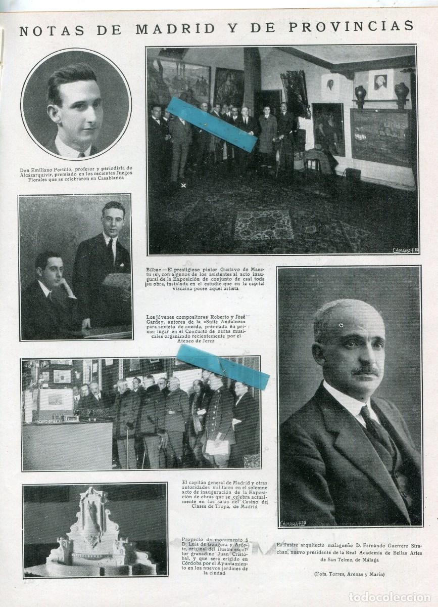 Coleccionismo de Revistas y Peri&oacute;dicos: REVISTA A&Ntilde;O 1926 EMILIO PORTILLO DE ALCAZARQUIVIR GUSTAVO DE MAEZTU ROBERTO Y JOSE GARDEY NILUS