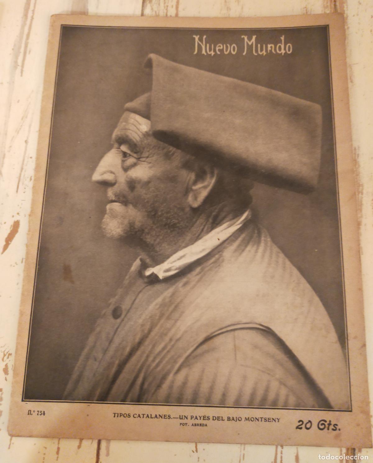 Coleccionismo de Revistas y Peri&oacute;dicos: NUEVO MUNDO. N&ordm; 754. A&Ntilde;O 1908.