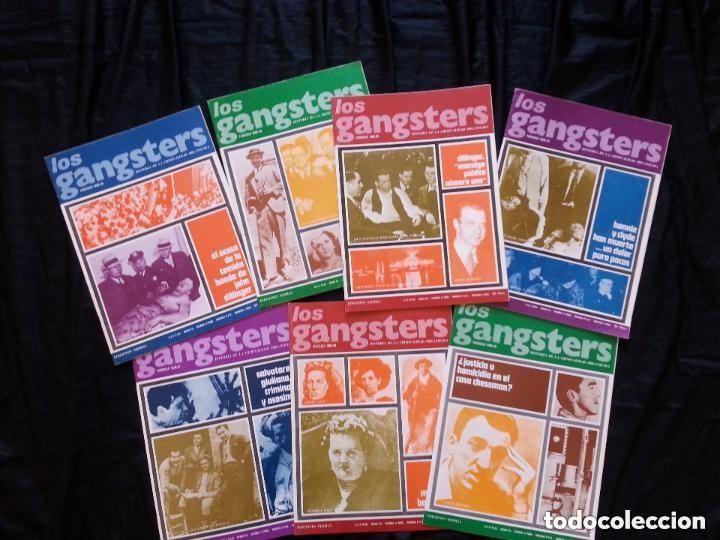 Collection Magazines and Newspapers: LOTE 7 FASCICULOS COLECCION LOS GANSTERS. HISTORIA DE LA CRIMINALIDAD ORGANIZADA, ED. SEDMAY 1974