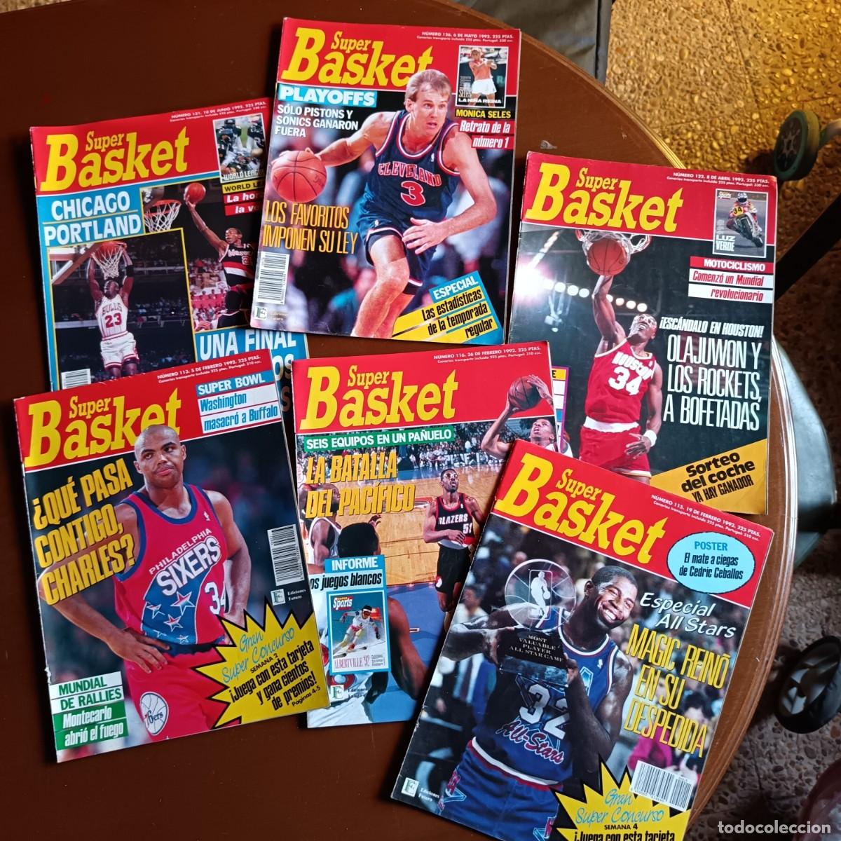 Coleccionismo de Revistas y Peri&oacute;dicos: LOTE REVISTA SUPERBASKET 1992