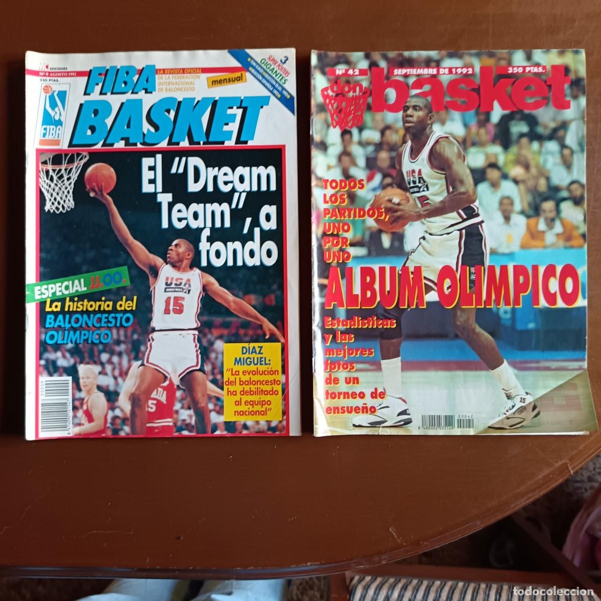 Coleccionismo de Revistas y Peri&oacute;dicos: LOTE REVISTAS DREAM TEAM BARCELONA 92