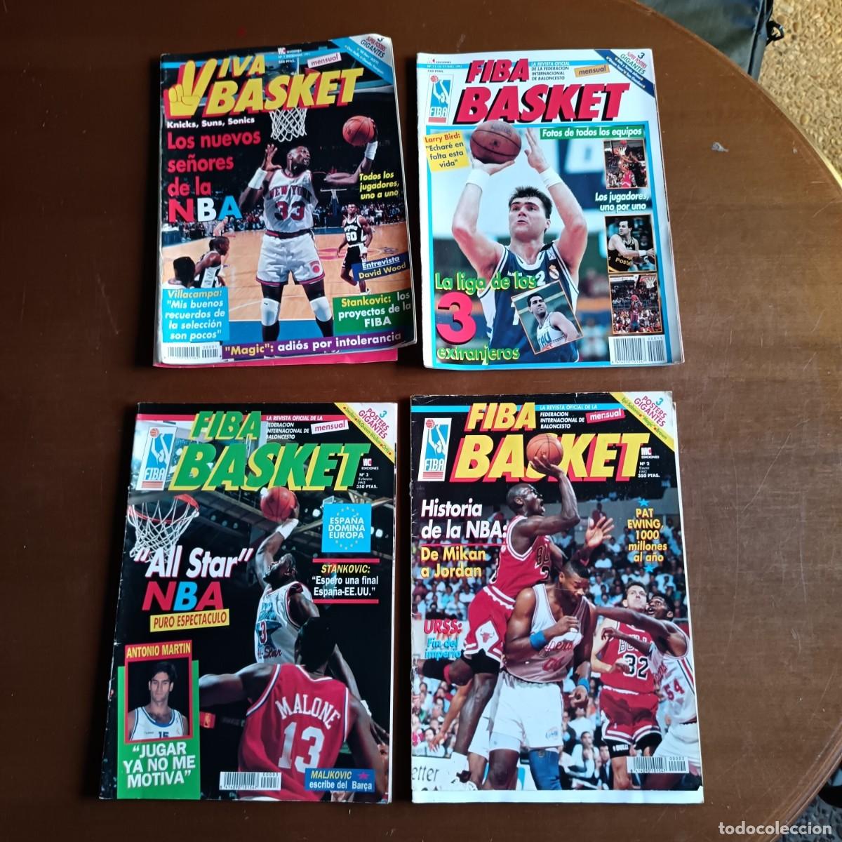 Coleccionismo de Revistas y Peri&oacute;dicos: LOTE REVISTA FIBA BASKET DE 1992