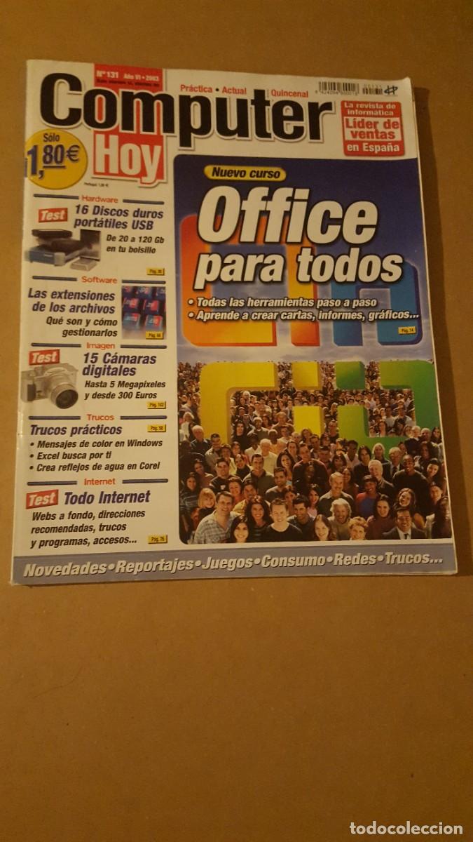 Coleccionismo de Revistas y Peri&oacute;dicos: Revista de inform&aacute;tica e Internet, Computer Hoy N&deg; 131. A&ntilde;o 2003