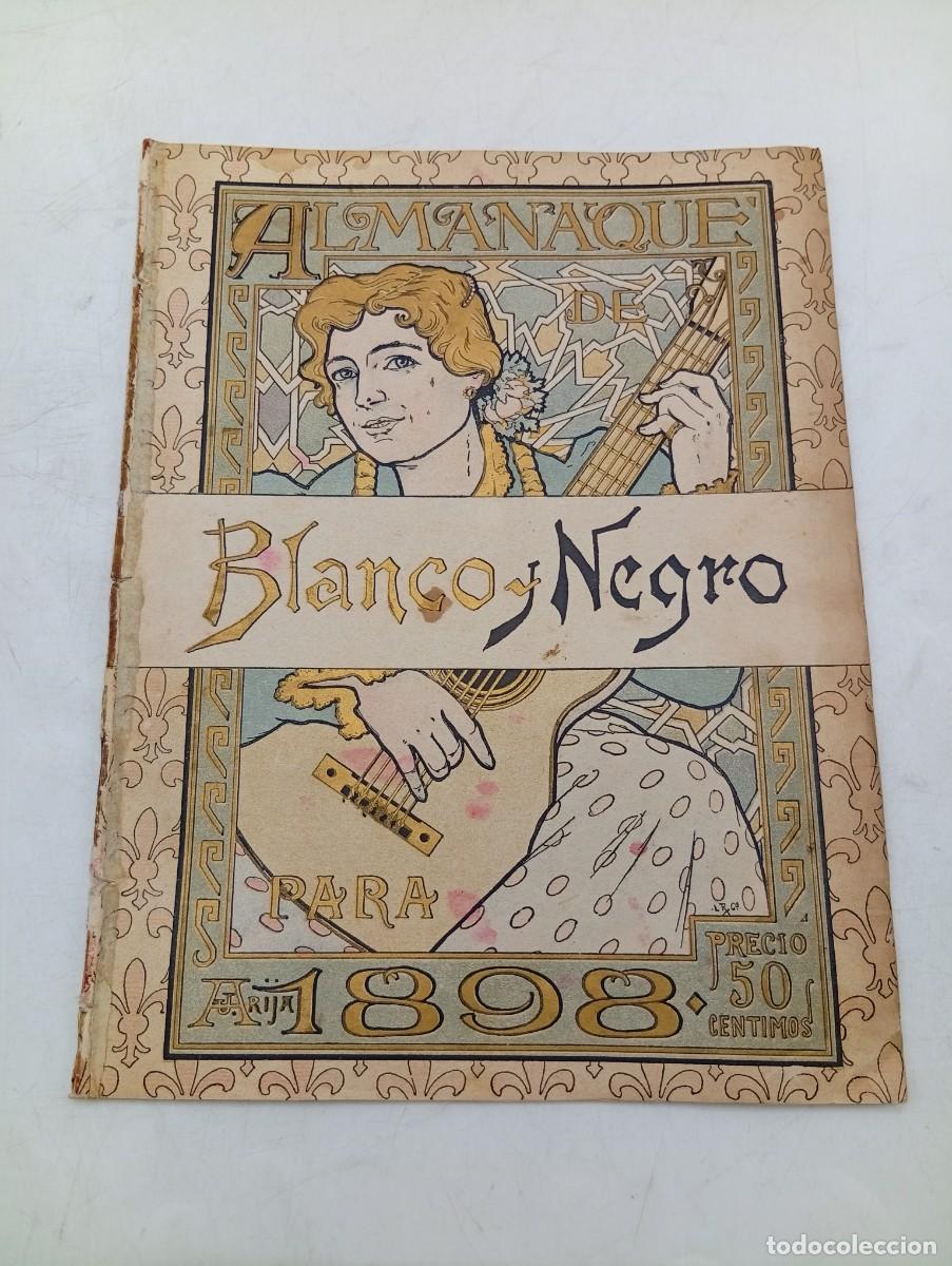 Coleccionismo de Revistas y Peri&oacute;dicos: ALMANAQUE DE BLANCO Y NEGRO 1896. N&ordm; 348. BAILES ESPA&Ntilde;OLES. LA DANZA PRIMA. EL AGARRAO...... LEER.