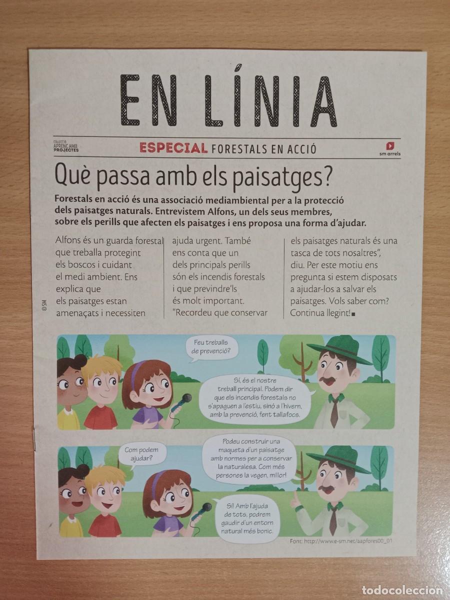 Coleccionismo de Revistas y Peri&oacute;dicos: EN L&Iacute;NIA - ESPECIAL FORESTALS EN ACCI&Oacute; - SM ARRELS - ANY 2014.