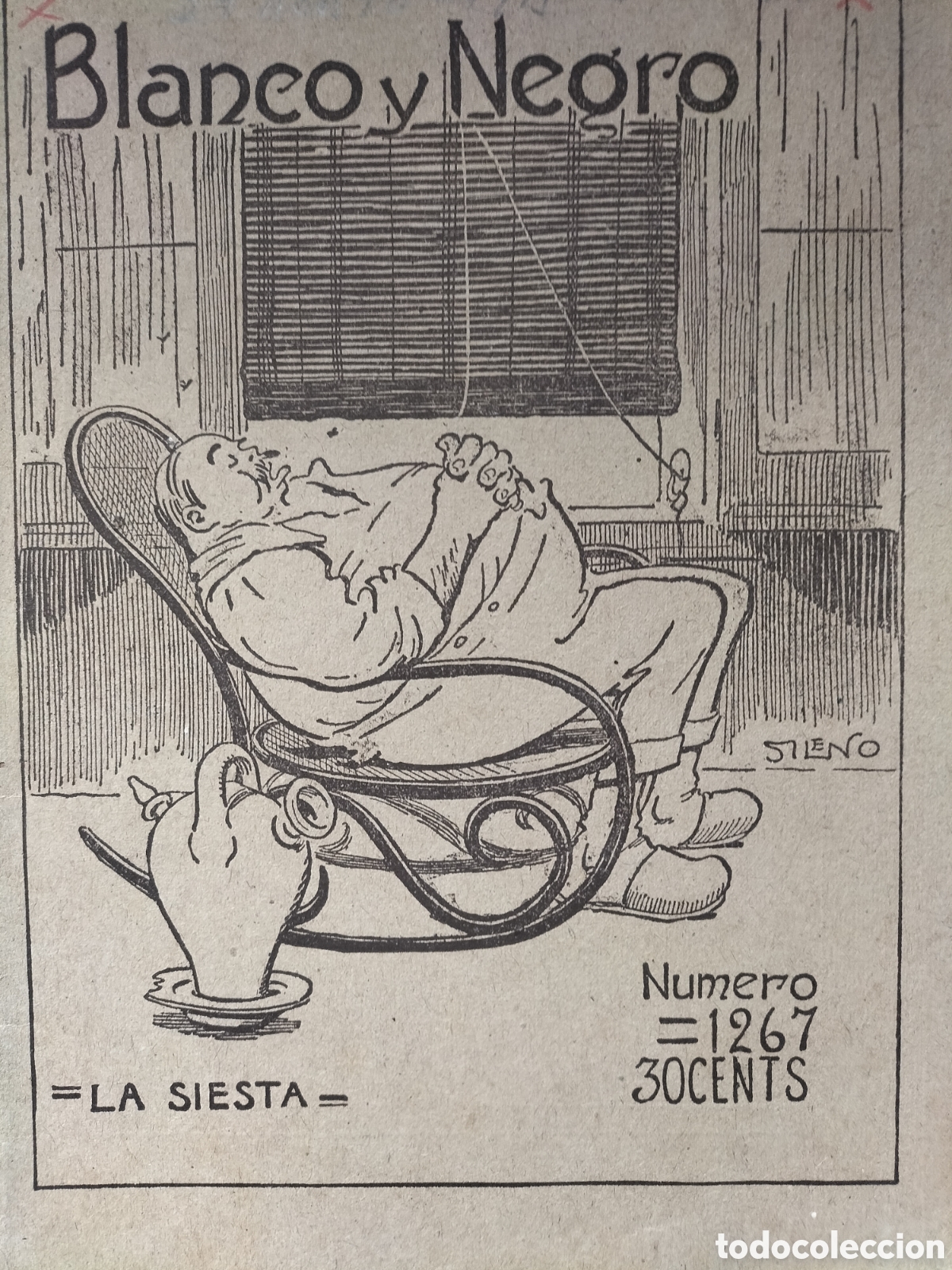 Coleccionismo de Revistas y Peri&oacute;dicos: Revista 1915 con grabados a color y en blanco y negro