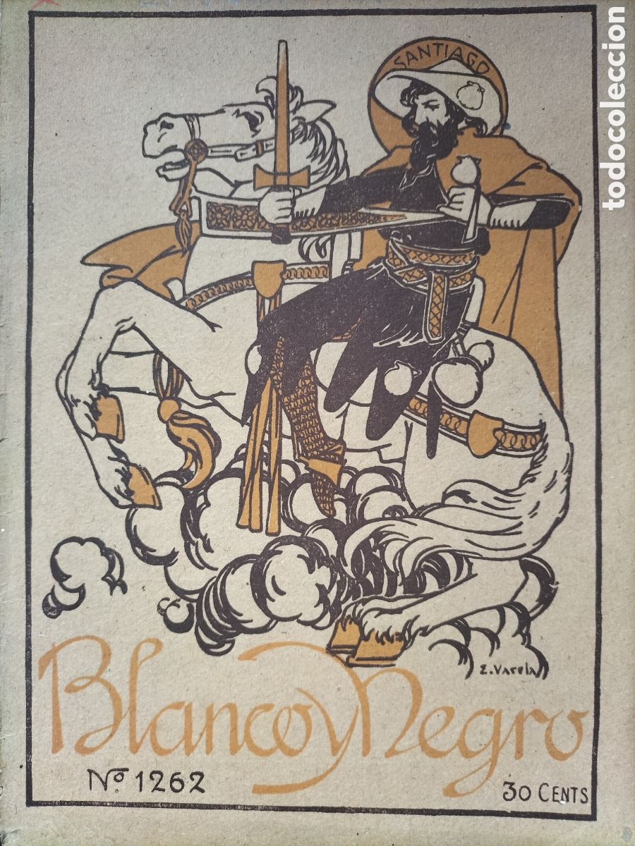 Coleccionismo de Revistas y Peri&oacute;dicos: Revista 1915 con grabados a color y en blanco y negro