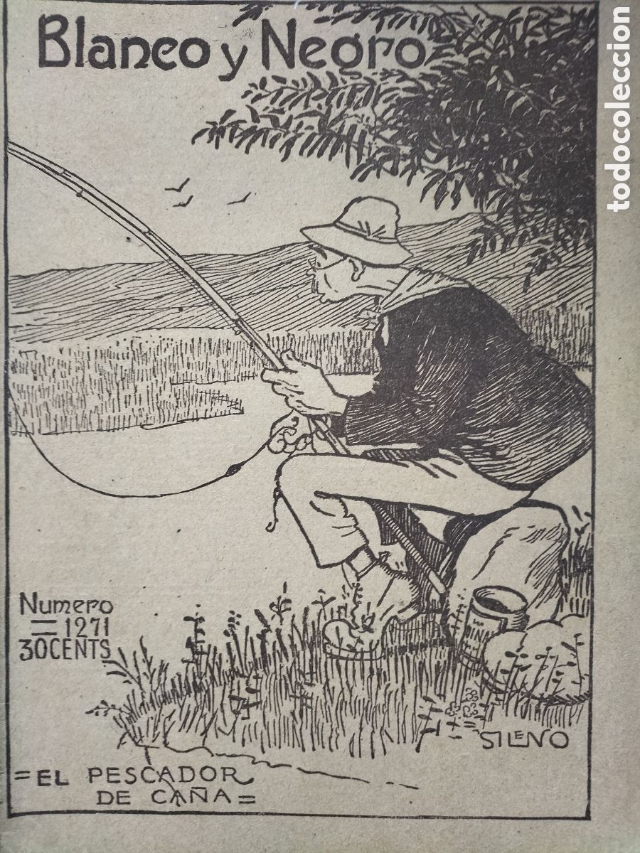 Coleccionismo de Revistas y Peri&oacute;dicos: Revista 1915 con grabados a color y en blanco y negro