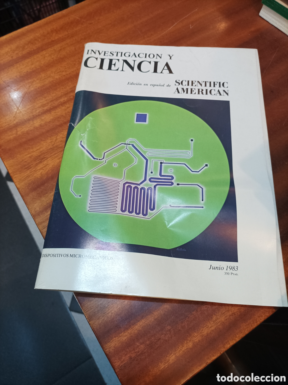 Coleccionismo de Revistas y Peri&oacute;dicos: INVESTIGACI&Oacute;N Y CIENCIA.N81 JUNIO1983