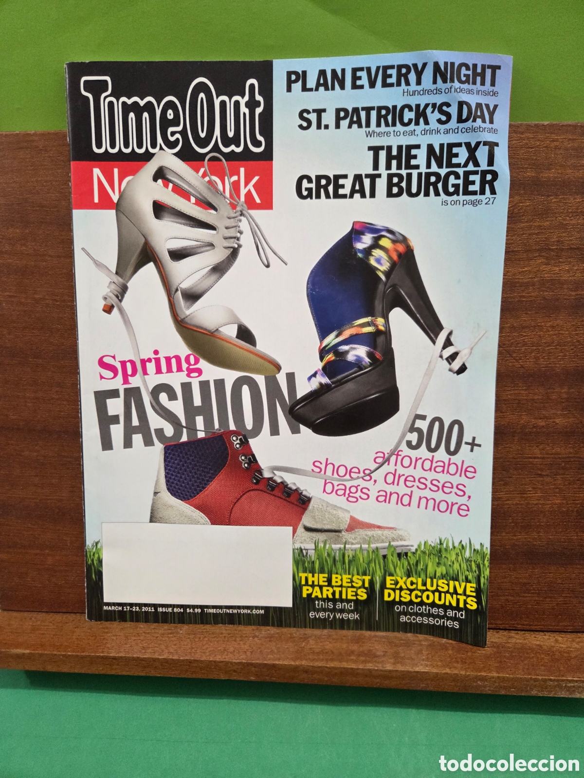 Collection Magazines and Newspapers: REVISTA...&rdquo;&rdquo;TIME OUT NEW YORK&rdquo;&rdquo;...17-23 MARCH...2011...