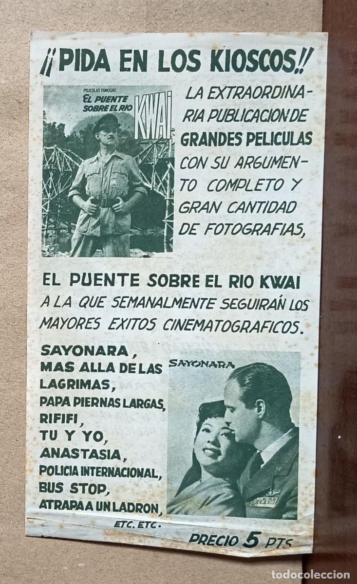 Coleccionismo de Revistas y Peri&oacute;dicos: Publicidad de publicaciones de grandes pel&iacute;culas de venta en kioskos
