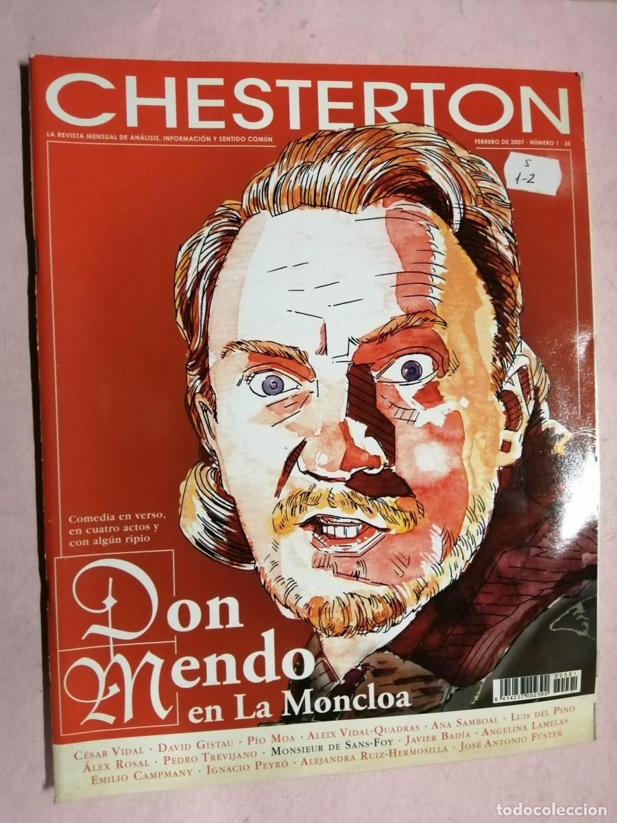 Collectionnisme de Revues et Journaux: REVISTA CHESTERTON (NUMERO 1) DON MENDO EN LA MONCLOA