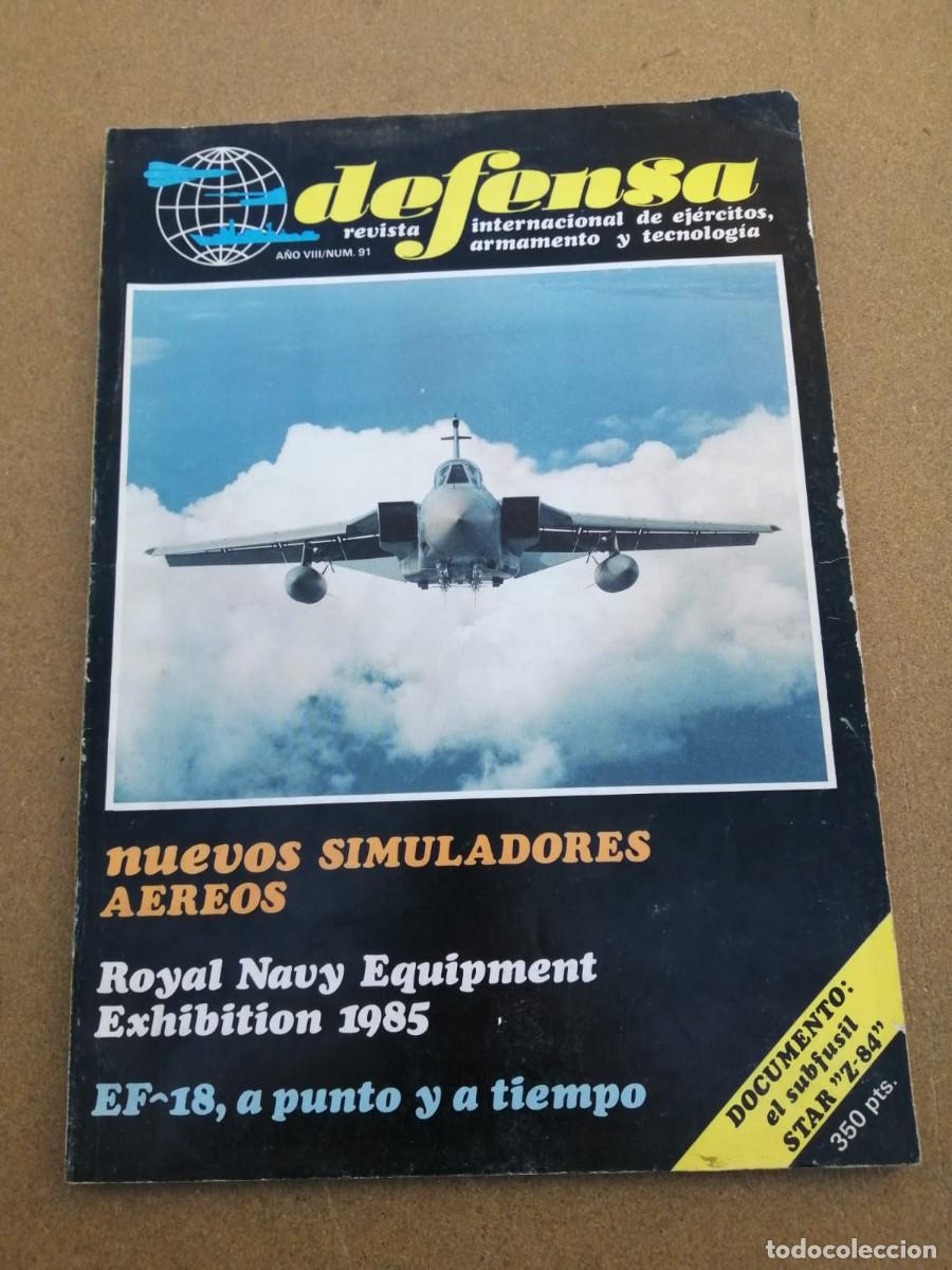 Collection Magazines and Newspapers: REVISTA DEFENSA (NUMERO 91) NUEVOS SIMULADORES AEREOS