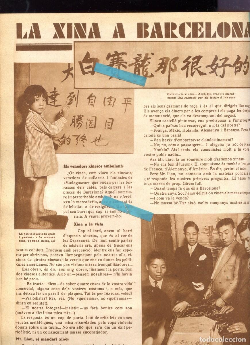 Coleccionismo de Revistas y Peri&oacute;dicos: REVISTA A&Ntilde;O 1930 LA COMUNIDAD CHINA DE BARCELONA CHINOS SARDANYOLA CERDANYOLA DEL VALLES CASTANYS