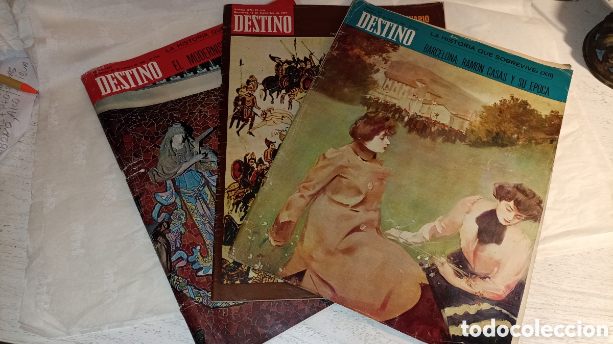 Coleccionismo de Revistas y Peri&oacute;dicos: Destino revistas a&ntilde;o 1969. En buen estado de conservaci&oacute;n