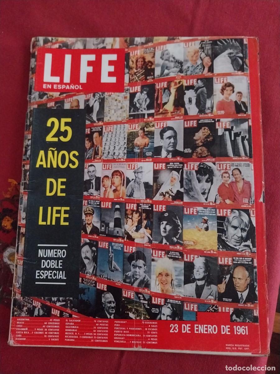 Coleccionismo de Revistas y Peri&oacute;dicos: Revista Life 23 enero de 1961 en espa&ntilde;ol