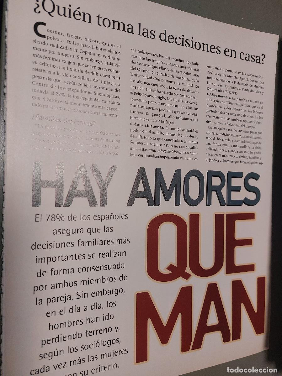 Coleccionismo de Revistas y Peri&oacute;dicos: QUIEN MANDA EN CASA. PAREJAS. 8 P&Aacute;GINAS ART&Iacute;CULO EXTRAIDO DE REVISTA. GRAPA. COMPLETO