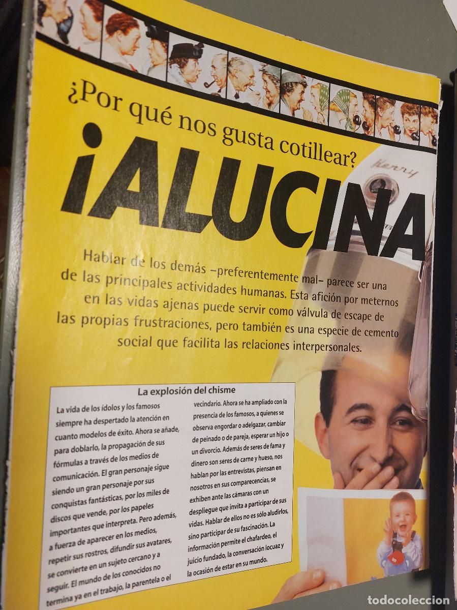 Coleccionismo de Revistas y Peri&oacute;dicos: POR QU&Eacute; NOS GUSTA COTILLEAR. 6 P&Aacute;GINAS ART&Iacute;CULO EXTRAIDO DE REVISTA. GRAPA. COMPLETO