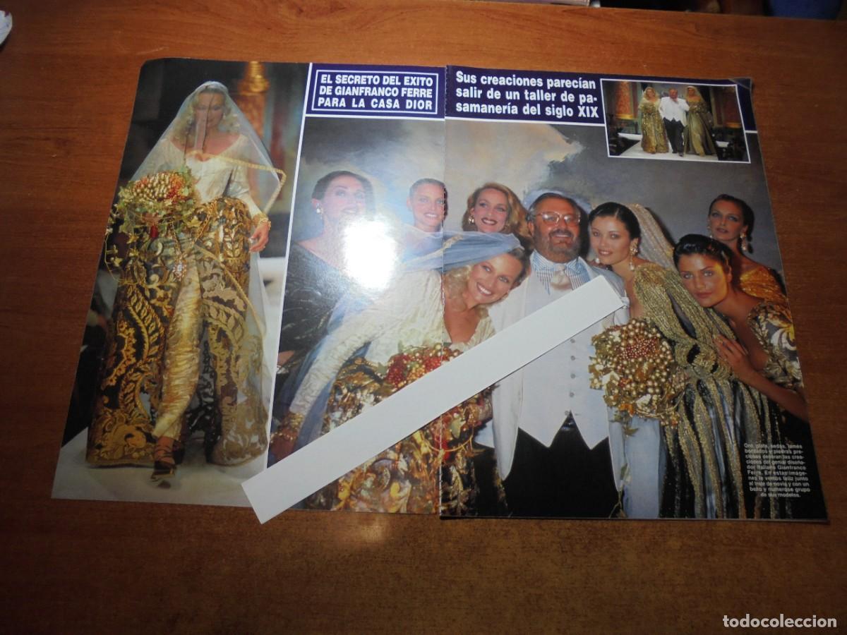 Coleccionismo de Revistas y Peri&oacute;dicos: RETAL 1993. MODA: GIAN FRANCO FERR&Eacute;, DIOR / PUBLICIDAD CORUM. DUENDE, JES&Uacute;S DEL POZO.