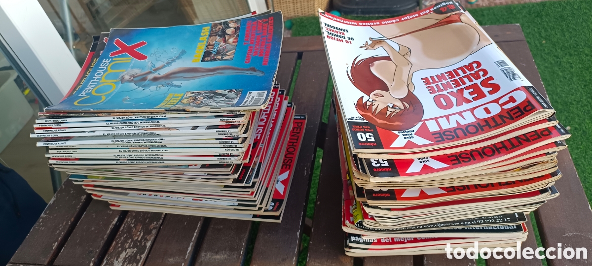 Coleccionismo de Revistas y Peri&oacute;dicos: LOTE REVISTAS ADULTOS PENTHOUSE COMIX