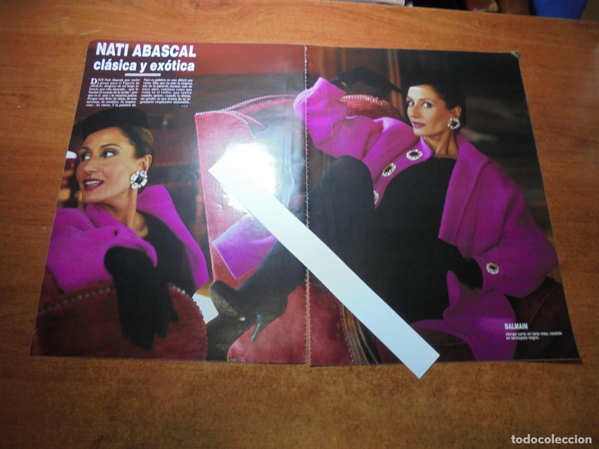 Coleccionismo de Revistas y Peri&oacute;dicos: RETAL 1993. NATI ABASCAL // PUBLICIDAD GIESSWEIN COLLECTIO 93/94. MODA.