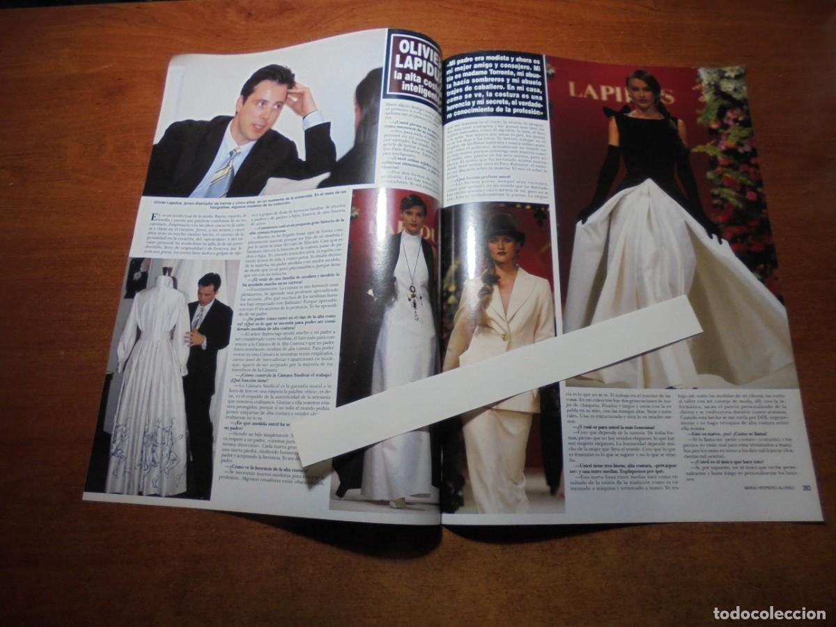 Coleccionismo de Revistas y Peri&oacute;dicos: RETAL 1993. OLIVER LAPIDUS. ALTA COSTURA INTELIGENTE. MODA // PUBLICIDAD LYCRA, ONLY BY DUPONT