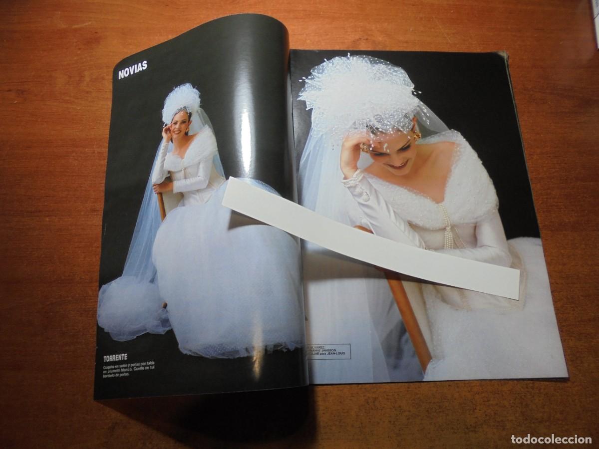 Coleccionismo de Revistas y Peri&oacute;dicos: RETAL 1993 NOVIAS 93-94 TORRENTE, SAINT-LAURENT, GIVENCHY, BALMAIN, SCHERRER, DIOR, LAPIDUS, FERAUD