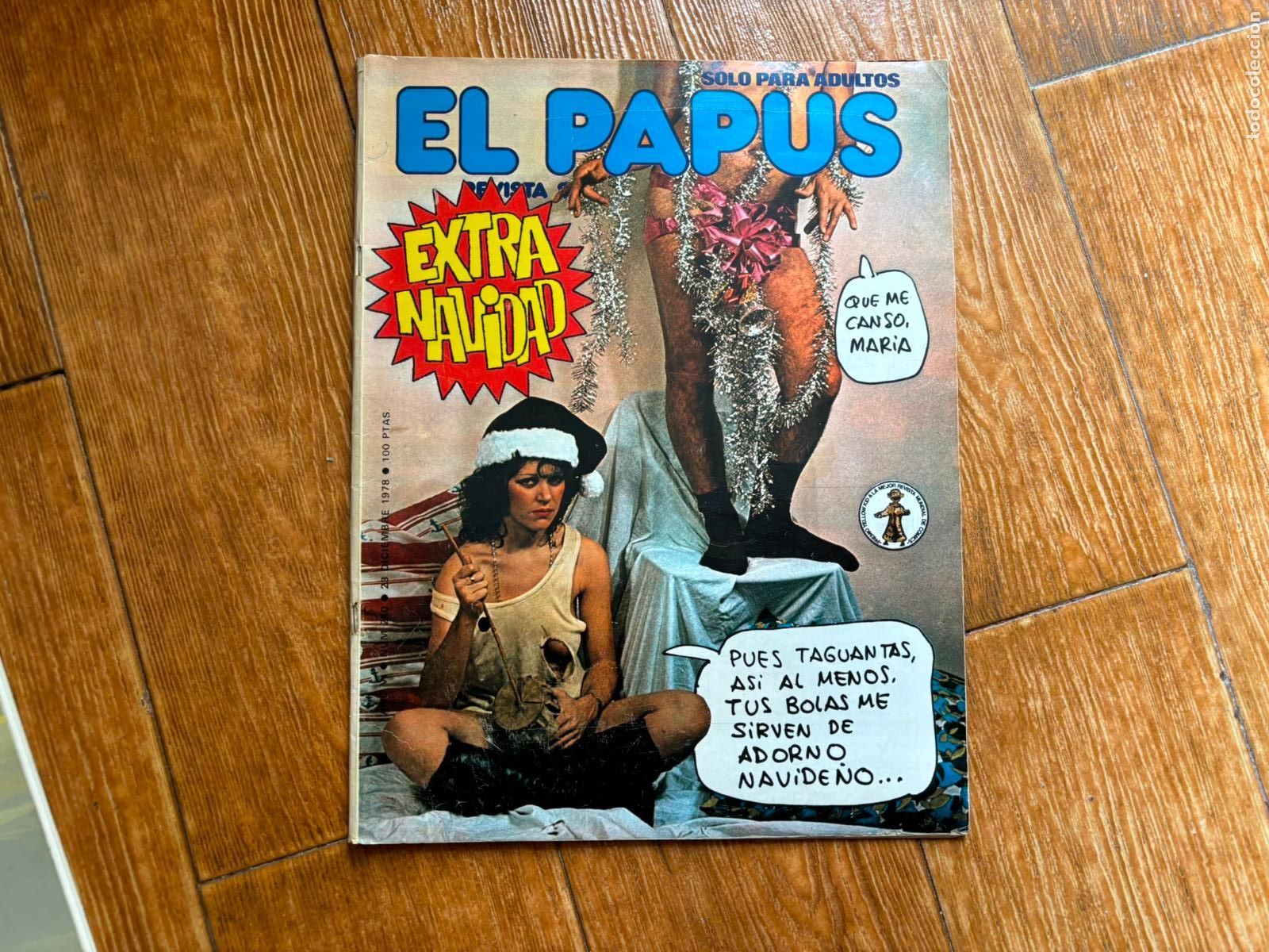 Coleccionismo de Revistas y Peri&oacute;dicos: EL PAPUS. N&ordm; 240. EXTRA NAVIDAD. 23 DICIEMBRE 1978